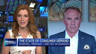 We have yet to see the projected consumer slowdown says Edgewell Personal Care CEO [upl. by Lenka876]