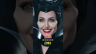 Maleficent 20142024 then and now cast shorts evolution [upl. by Prader]