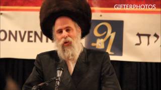 Rabbi Ephraim Wachsman Stern Message To Lapid [upl. by Eeima]