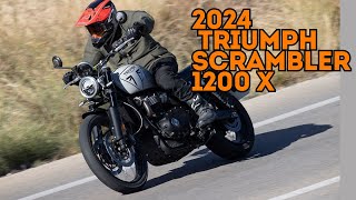 2024 Triumph Scrambler 1200 X triumph [upl. by Furnary]