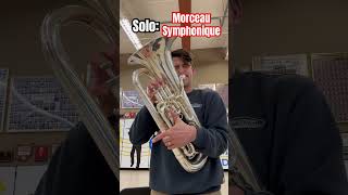 Morceau Symphonique A beautiful low brass solo trombone euphonium trombone concertband band [upl. by Nim]