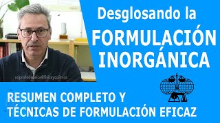 Guía Práctica de Formulación Inorgánica Resumen completo con ejercicios [upl. by Eniwtna]