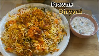 Prawns Biryani Recipe  How To Make Prawns Biryani Shrimp Biryani Recipe  Biryani Recipe [upl. by Nilhtac]