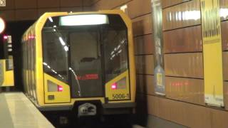 UBahn Berlin HZug 5006 Betriebsfahrt Schillingstraße U5 HD [upl. by Hannavahs]