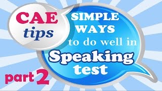 CAE Speaking test Part 2 ideas and sample answers [upl. by Keele875]