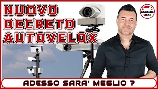 NUOVO DECRETO AUTOVELOX 2024  ECCO CHE COSA PREVEDE [upl. by Orv986]