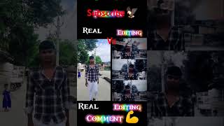 Real real mein bahut Antar hai and Vs Editing mein bahut Antar hai please subscribe and support karo [upl. by Isaak416]