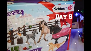 Schleich Advent Calendar 2019  Day 9 [upl. by Nyledam]