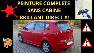 repeindre une voiture soi même sans cabine de peinture Episode 23 [upl. by Hnoj]