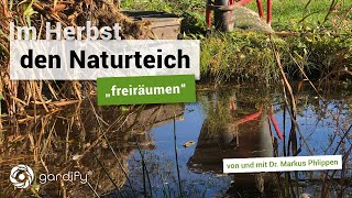 Gartenteich richtig reinigen – Tipps für den Herbst  gardify Tipps [upl. by Goldstein]