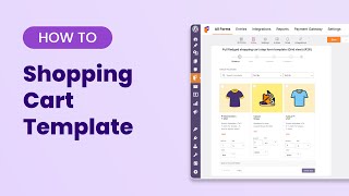 Shopping Cart Form Templates  Paymattic  WordPress 2024 [upl. by Patten]