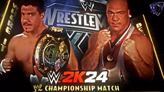 How Eddie Guerrero Outsmarted Kurt Angle  WWE 2K24  GAMING  YOUTUBE VIDEO  VIVA2N [upl. by Ollehcram]