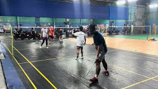 Max Cachero and Geoff Avendano vs Adie Apiang and Josh Ocon 1st Set 10192024 [upl. by Haywood]