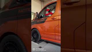 Ford transit custom euro 6 in for custom dyno tuning [upl. by Frederique177]