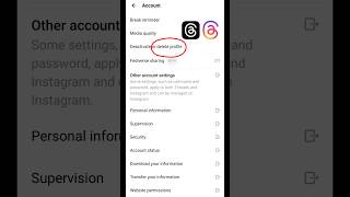 Threads Account Delete Kaise Kare  how to delete Instagram threads account threads socialmedia [upl. by Afatsum]