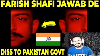 India 🇮🇳 Reaction On Faris Shafi JAWAB DE Diss to Pakistan Govt  GDX Reacts [upl. by Aleet]