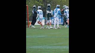 Brevard College Mens Lacrosse Highlights vs Greensboro Courtesy of Mitchell Yoder 23 [upl. by Sydelle]