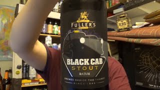 777 Fullers Brewery  Black Cab Stout 45�V British Ale [upl. by Akilegna939]