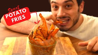 How to make Air Fryer Sweet Potato Fries Crispy and Delicious [upl. by Geffner]