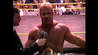 Southern States Wrestling Classic Curt Hennig Interview [upl. by Attwood61]