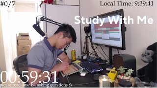 Study With Me Live Pomodoro 6010🦍🌱 [upl. by Ydnahs]