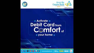 Activate Your Canara Debit Card at Home with Ease  Canara ai1 App Tutorial for HassleFree Banking [upl. by Tratner857]