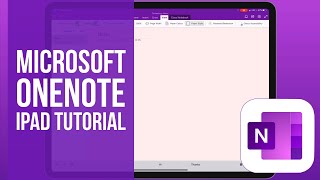 Microsoft OneNote for iPad Tutorial [upl. by Ennayoj]