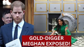 DESPERATE FOR CASH Golddigger Meghan Panics To Secure Harry’s Inheritance As Harry Wants Divorce [upl. by Anelrac800]