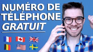 Obtenez un Numéro de Téléphone Virtuel Gratuit  🇫🇷 🇧🇪 🇺🇸 🇨🇦 🇸🇪 🇬🇧 🇦🇺 [upl. by Lua]