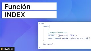 Domina la función INDEX  Power Bi [upl. by Ayifas186]