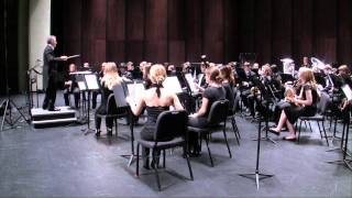 UNC Symphony Band  Selections from The Danserye La Morisque Susato [upl. by Airoled]