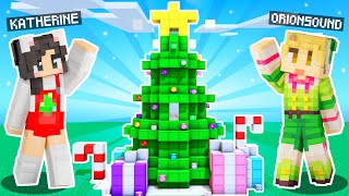 🎄Minecraft HOLIDAY Build Battle vs Oli [upl. by Riddle]