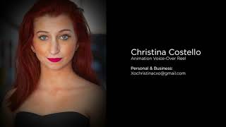 Christina Costello Past Performances Reel [upl. by Yrreg]