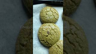 Chocolate filled Matcha Cookies🍪💌baking matchacookies cookies shortvideo youtubeshorts [upl. by Ialocin]