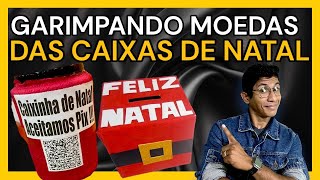 MOEDAS DE FIM DE ANO  CAIXAS DE NATAL PRA GARIMPAR brasil coins coin 2023 numismatics valores [upl. by Ludovika930]