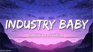 Lil Nas X Jack Harlow  INDUSTRY BABY Lyrics [upl. by Ylicis]