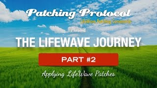 Applying Lifewave Patches [upl. by Shaina]