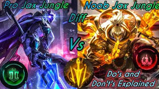 What Mistakes Do Noob Jax Jungle players Dos and Donts Explained  League of legends [upl. by Annuaerb762]