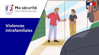 Ma sécurité  Violences intrafamiliales [upl. by Elon]