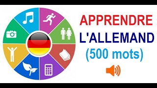 Apprendre lallemand Vocabulaire [upl. by Gerty656]