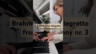 Brahms quotPoco Allegrettoquot from Symphony nr 3 [upl. by Zetnahs]