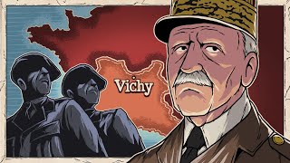 The Forgotten Axis Puppet Vichy France  Animated History [upl. by Ziom815]