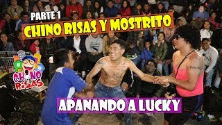 El Chino Risas y Mostrito Apanando a Lucky 😂😂😂 🇵🇪 [upl. by Nnail]