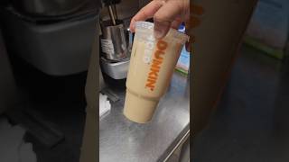 Dunkin Donuts New Iced Dunkalatte DunkinDonuts icecoffee6252 alidunkinart icedlatte [upl. by Patrich769]