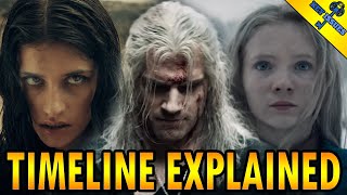 The Witcher  Three Timelines Explained [upl. by Spillar]