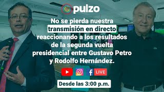 🔴 EN VIVO  Gustavo Petro nuevo presidente de Colombia  resultados elecciones presidenciales 2022 [upl. by Sidras]