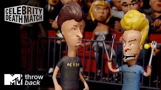 Beavis vs ButtHead Official Clip  Celebrity Deathmatch  TBTMTV [upl. by Ecinerev]