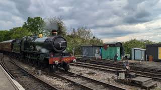 GWR 2999 Lady of Legend  Saint Class  North Weald Station  Epping Ongar Railway  5th May 2024 [upl. by Atkins]