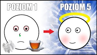 5 POZIOMÓW BYCIA CHORYM [upl. by Llerryt]