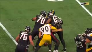 Steelers vs Falcons Week 1 NFL Highlights [upl. by Yhtomit]